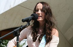 Singer Ashley Hautala